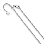 Load image into Gallery viewer, Leslie&#39;s Sterling Silver 1.6 mm Adjustable Spiga ChainFC20-22
