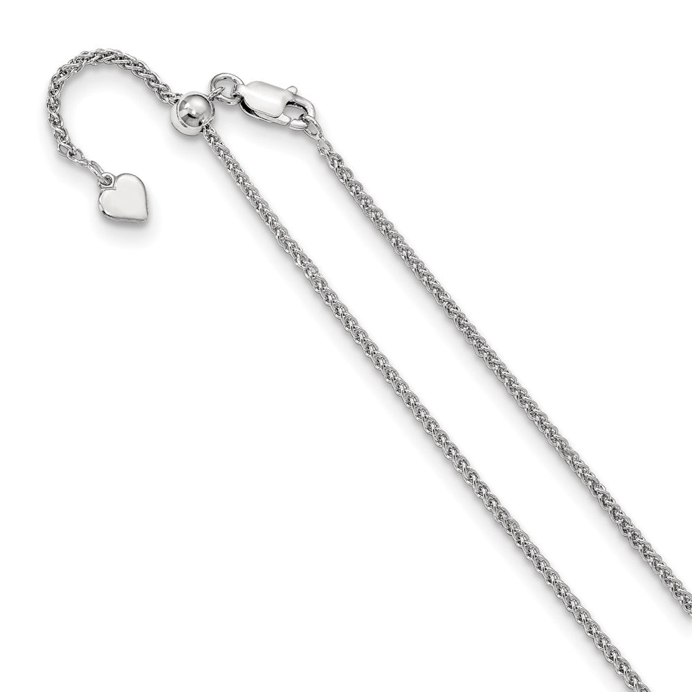 Leslie's Sterling Silver 1.6 mm Adjustable Spiga ChainFC20-22