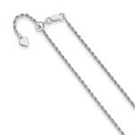 Load image into Gallery viewer, Leslie&#39;s Sterling Silver 2 mm Adjustable Rope ChainFC26-22
