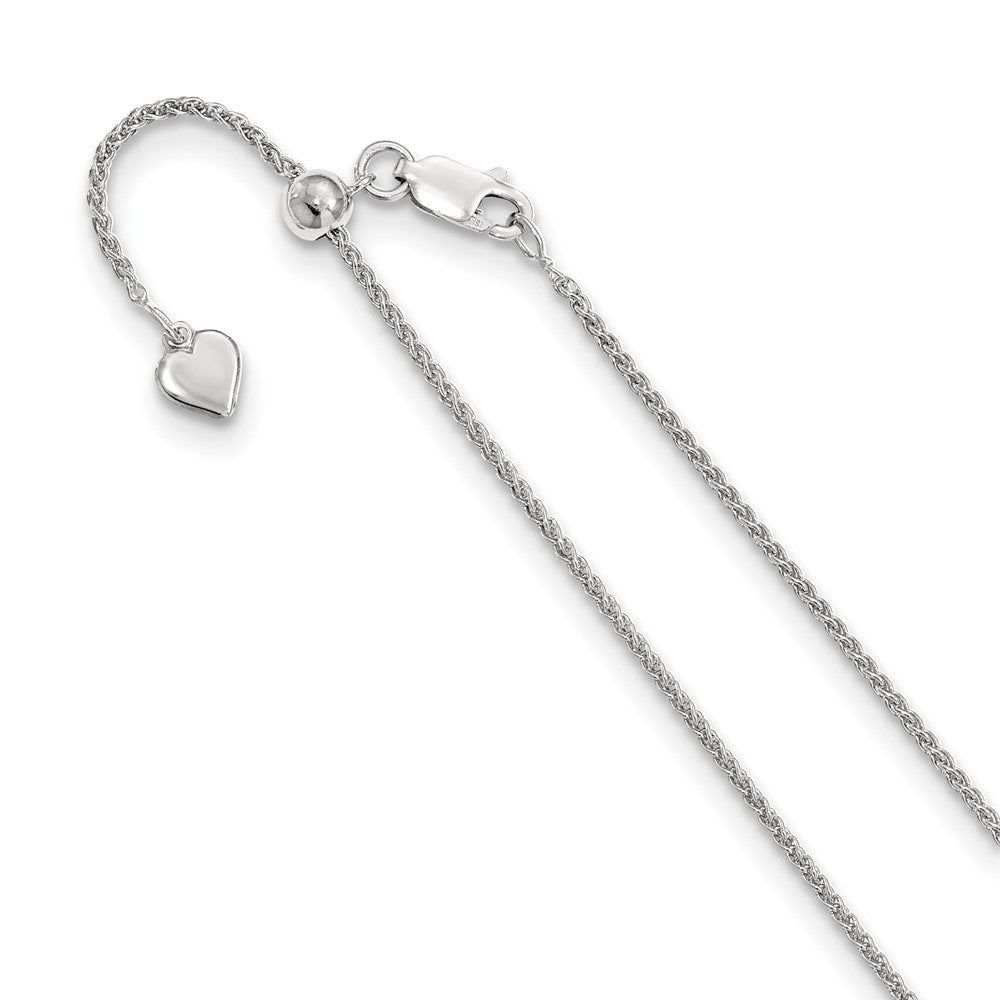 Leslie's Sterling Silver 1.5 mm Adjustable Spiga ChainFC42-22