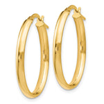 Load image into Gallery viewer, Leslie&#39;s 14K Polished Oval Hoop EarringsLE1055
