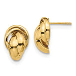 Load image into Gallery viewer, Leslie&#39;s 14K Polished Twisted Post EarringsLE1809
