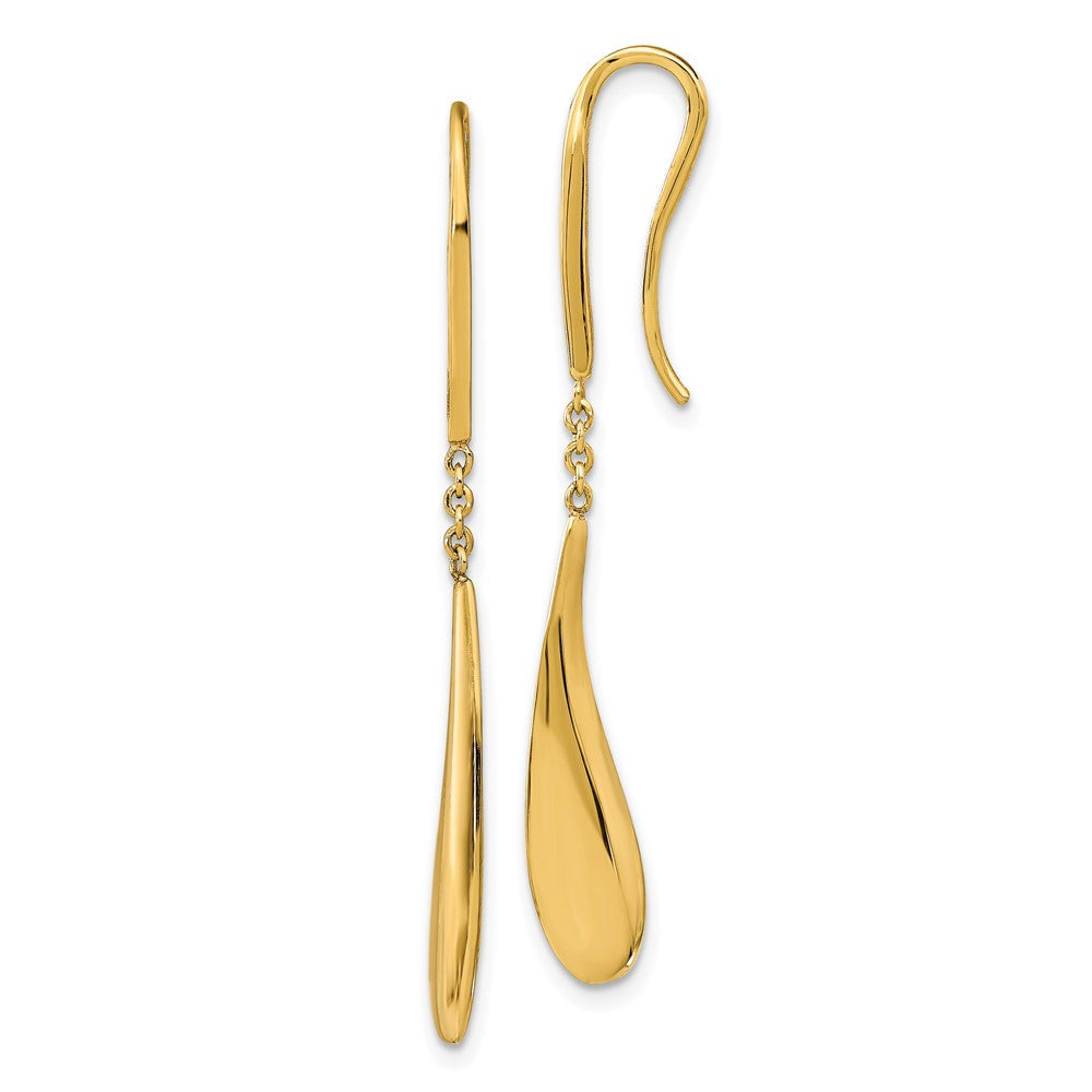 Leslie's 14k Polished Dangle EarringsLE1969