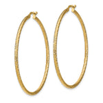 Load image into Gallery viewer, Leslie&#39;s 14K Polished D/C Large Hoop EarringsLE2079
