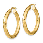 Load image into Gallery viewer, Leslie&#39;s 14k Polished D/C Hoop EarringsLE2090
