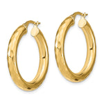 Load image into Gallery viewer, Leslie&#39;s 14k Polished D/C Hoop EarringsLE2091
