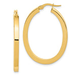 Load image into Gallery viewer, Leslie&#39;s 14K Polished Oval Hoop EarringsLE2129
