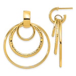 Load image into Gallery viewer, Leslie&#39;s 14K Polished Post Dangle EarringsLE2181
