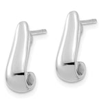 Load image into Gallery viewer, Leslie&#39;s 14k White Gold Polished Post EarringsLE2195W
