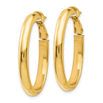 Load image into Gallery viewer, Leslie&#39;s 14K Polished Oval Hoop EarringsLE273
