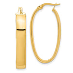 Load image into Gallery viewer, Leslie&#39;s 14K Polished Oval Hoop EarringsLE507
