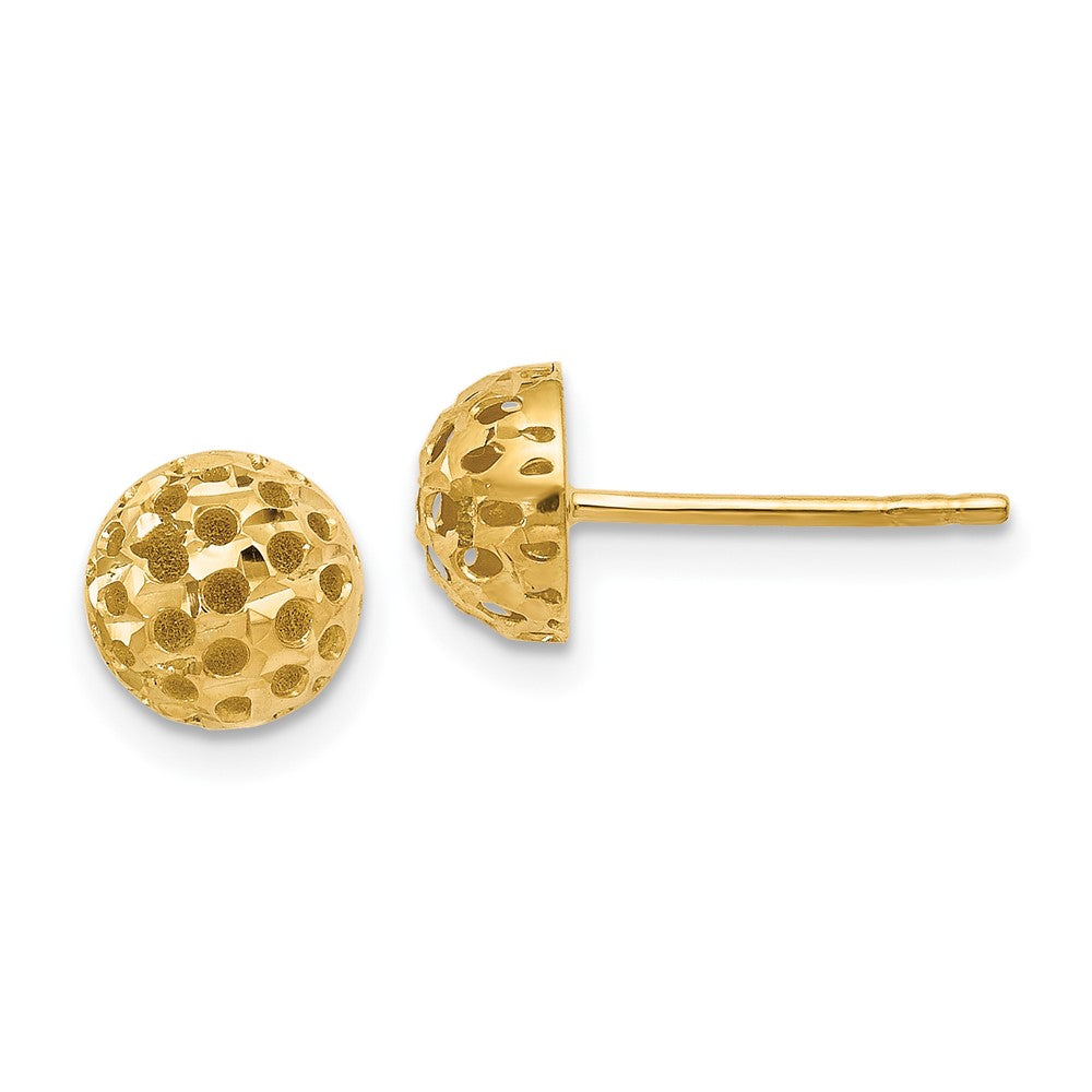Leslie's 14K Polished Post EarringsLE639