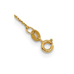 Load image into Gallery viewer, Leslie&#39;s 14K Polished &amp; Textured Y Drop NecklaceLF1011-18

