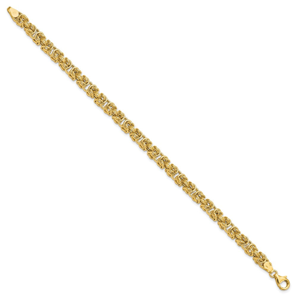 Leslie's 14K Polished Fancy Link BraceletLF1014-8