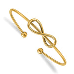 Load image into Gallery viewer, Leslie&#39;s 14K Polished Infinity Flexible Cuff BangleLF1048
