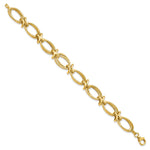 Load image into Gallery viewer, Leslie&#39;s 14K Polished Fancy Link BraceletLF1104-7
