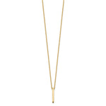 Load image into Gallery viewer, Leslie&#39;s 14K Polished Bar NecklaceLF1134-18
