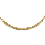 Load image into Gallery viewer, Leslie&#39;s 14K Polished Mesh NecklaceLF1158-18
