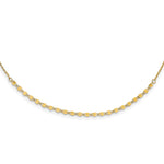 Load image into Gallery viewer, Leslie&#39;s 14K Polished D/C w/3.5in ext. Adjustable ChokerLF1186-12
