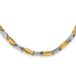 Load image into Gallery viewer, Leslie&#39;s 14K Two-tone Polished Fancy Link NecklaceLF1194-17
