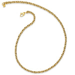 Load image into Gallery viewer, Leslie&#39;s 14K Polished Rope NecklaceLF1295-17.75
