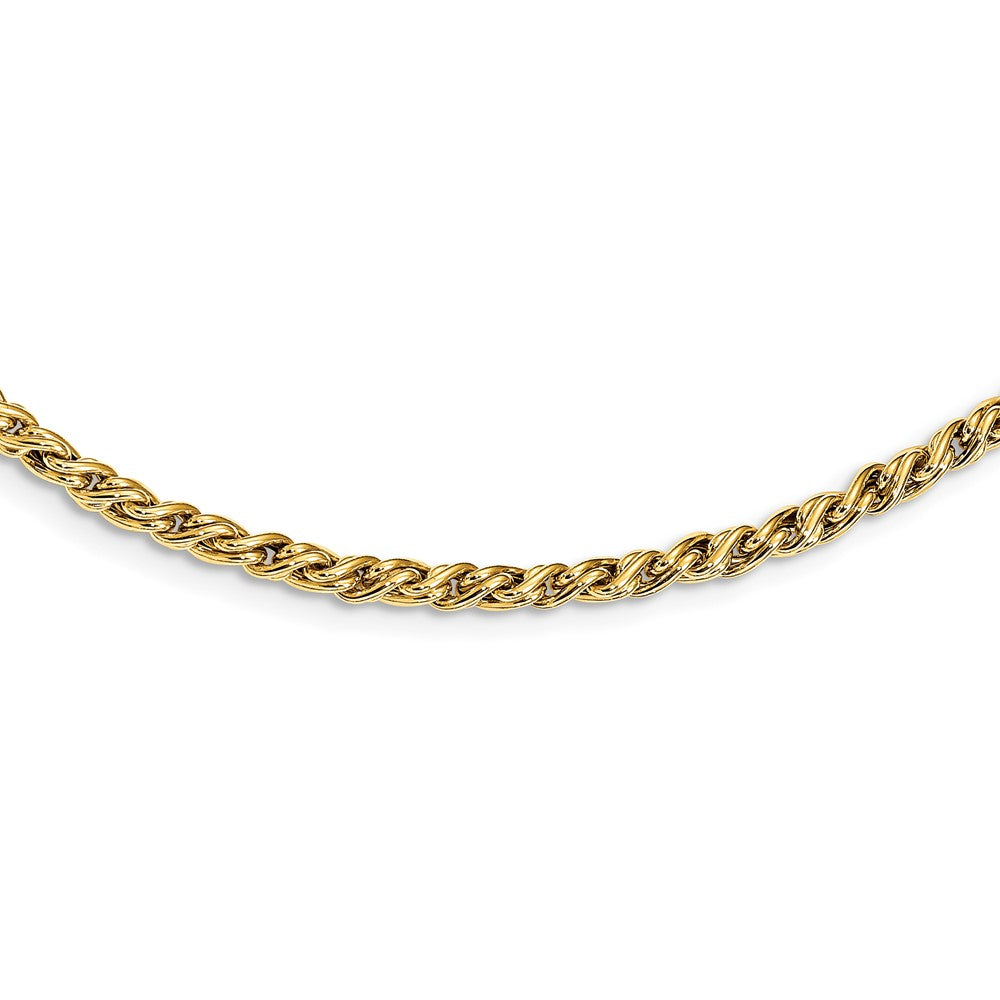 Leslie's 14K Polished Rope NecklaceLF1295-17.75