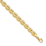 Load image into Gallery viewer, Leslie&#39;s 14K Polished Fancy Link BraceletLF1300-7.75
