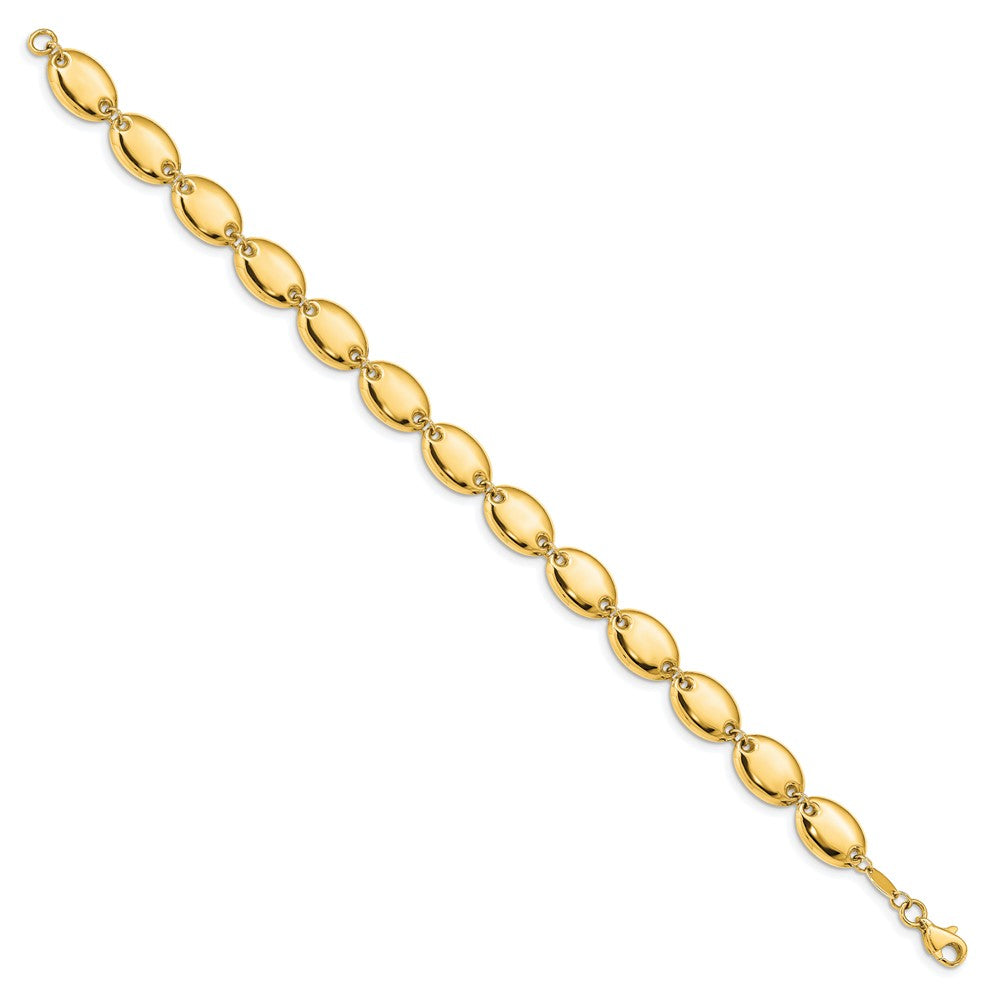Leslie's 14k Polished BraceletLF1304-7.5