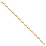 Load image into Gallery viewer, Leslie&#39;s 14k Polished Fancy Link BraceletLF1305-7.75
