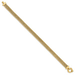 Load image into Gallery viewer, Leslie&#39;s 14k Polished Fancy BraceletLF1314-7.5
