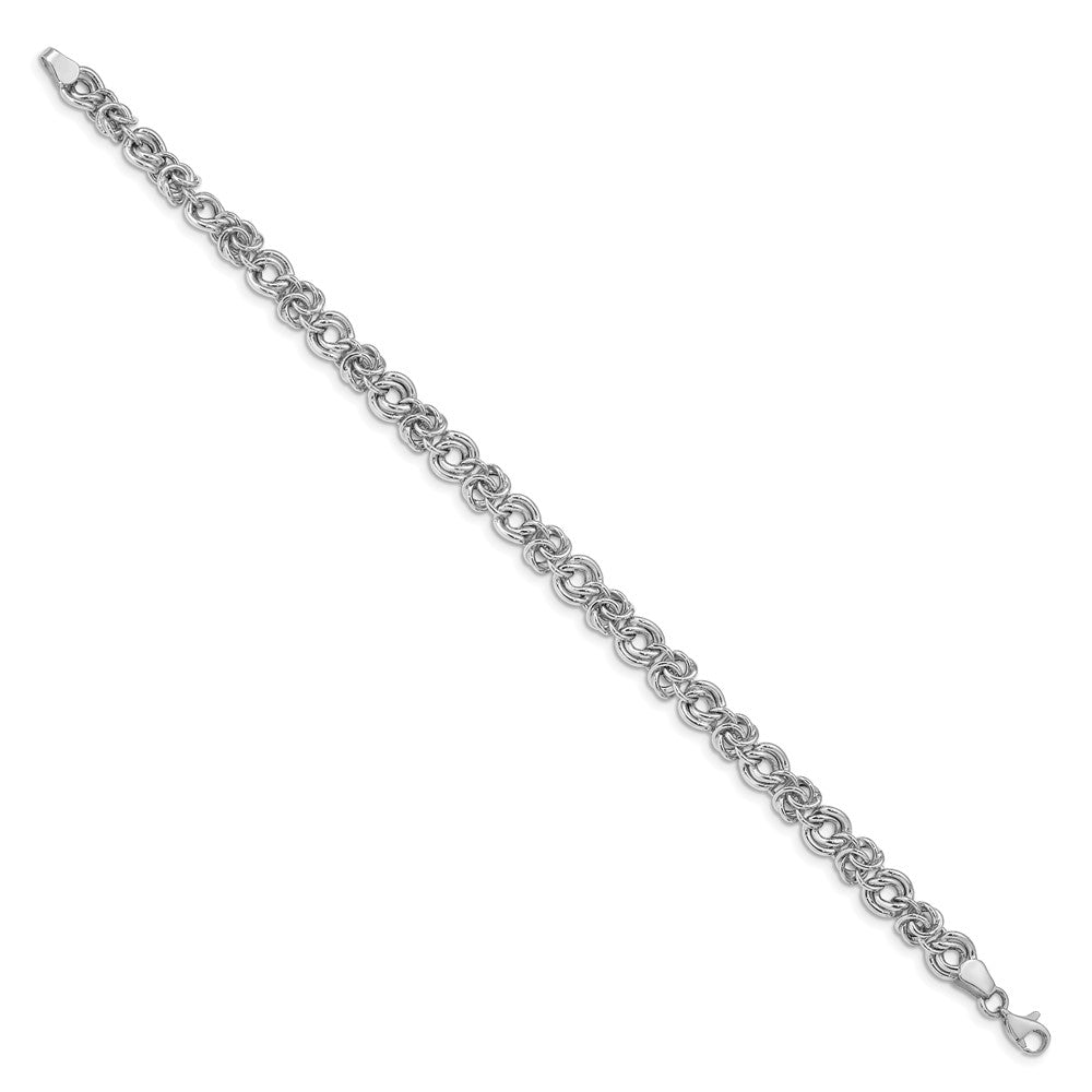 Leslie's 14k Polished Fancy Link BraceletLF1317-7.5