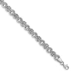 Load image into Gallery viewer, Leslie&#39;s 14k Polished Fancy Link BraceletLF1317-7.5
