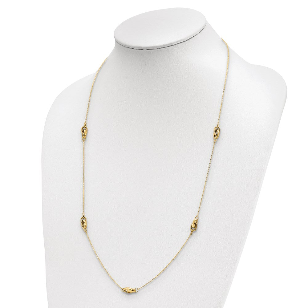 Leslie's 14k Polished NecklaceLF1326-27.25