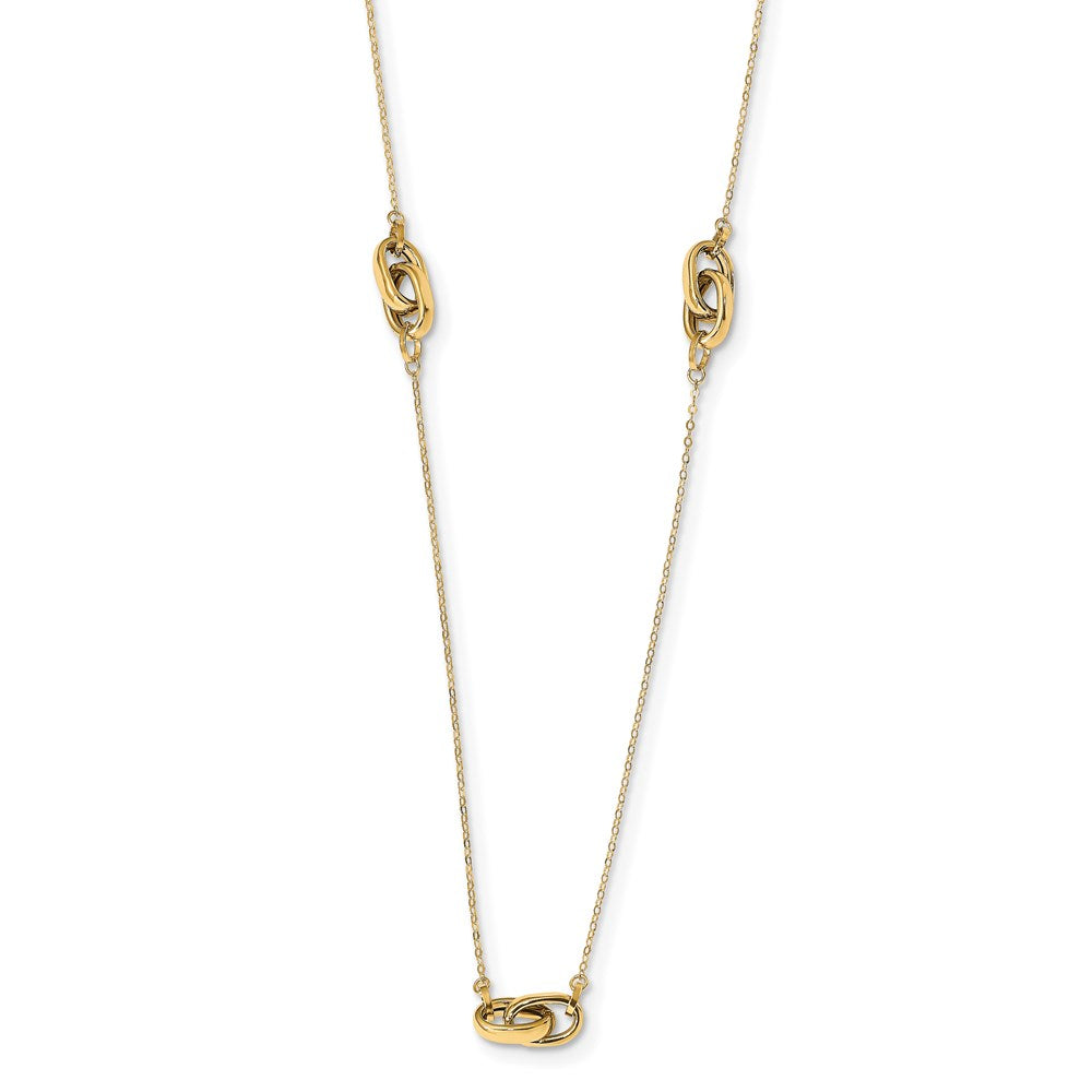 Leslie's 14k Polished NecklaceLF1326-27.25