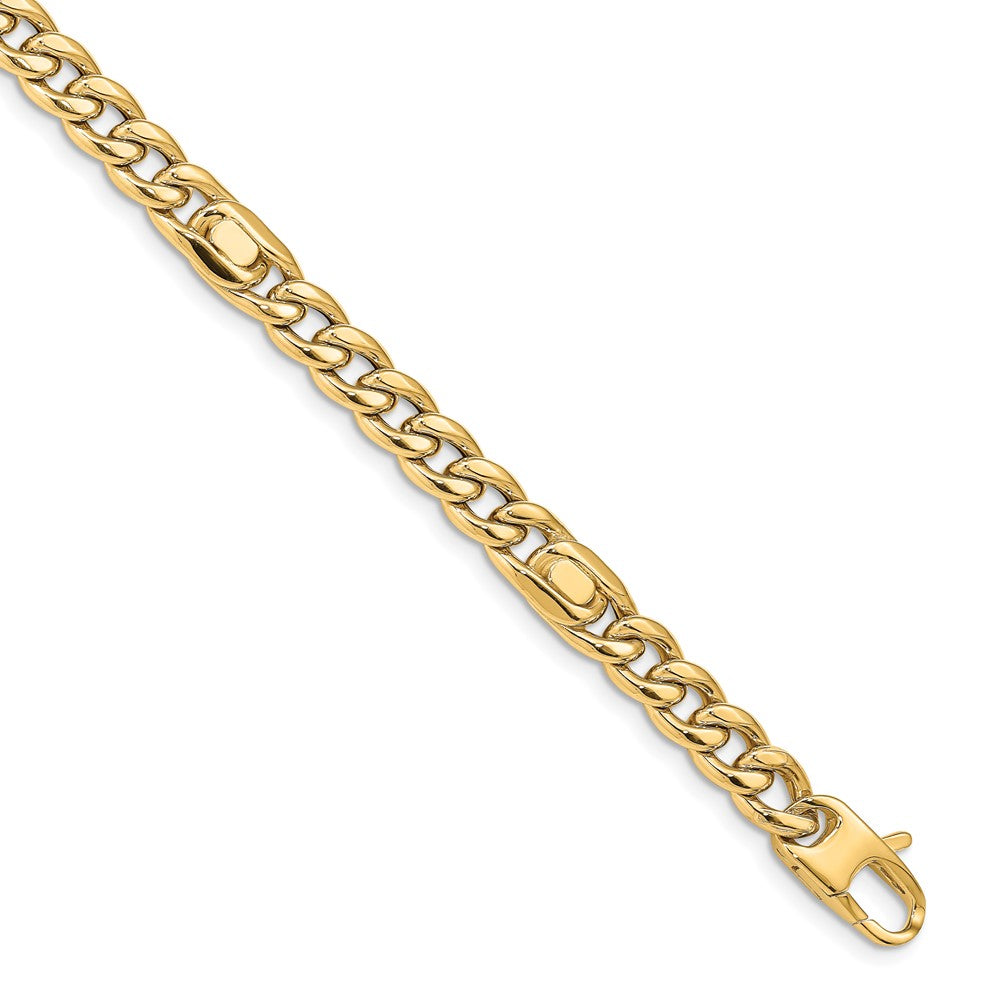 Leslie's 14k Men's Polished Link BraceletLF1329-8.5
