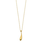 Load image into Gallery viewer, Leslie&#39;s 14k Polished Diamond-cut w/ 2in ext NecklaceLF1339-17
