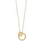 Load image into Gallery viewer, Leslie&#39;s 14k Polished w/ 2in ext NecklaceLF1340-17
