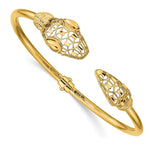 Load image into Gallery viewer, Leslie&#39;s 14k Polished Snake Hinged BangleLF1353
