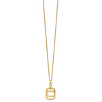 Load image into Gallery viewer, Leslie&#39;s 14k Polished and Brushed Double-strand NecklaceLF1369-18
