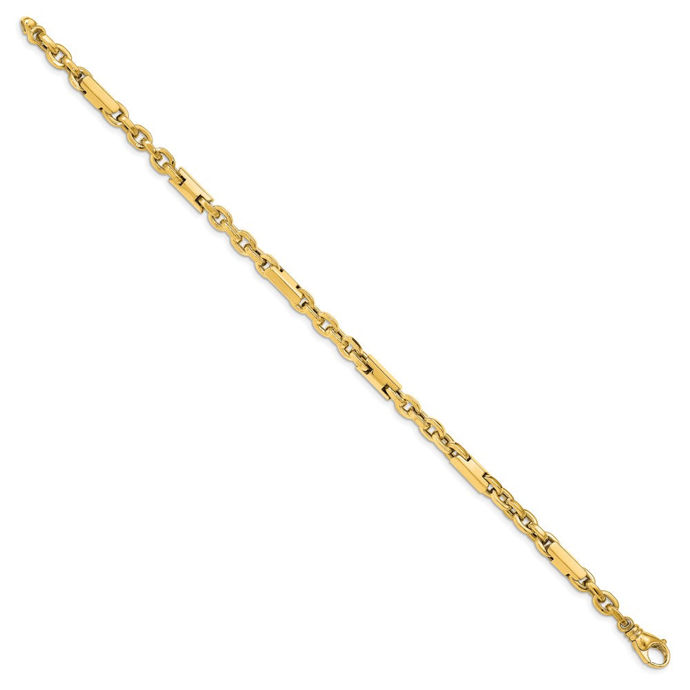 Leslie's 14k Men's Polished Fancy Link BraceletLF1381-8.5