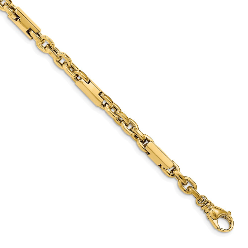 Leslie's 14k Men's Polished Fancy Link BraceletLF1381-8.5