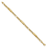 Load image into Gallery viewer, Leslie&#39;s 14k Men&#39;s Polished Fancy Link BraceletLF1383-8.5
