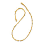 Load image into Gallery viewer, Leslie&#39;s 14k Polished Twisted NecklaceLF1384-17
