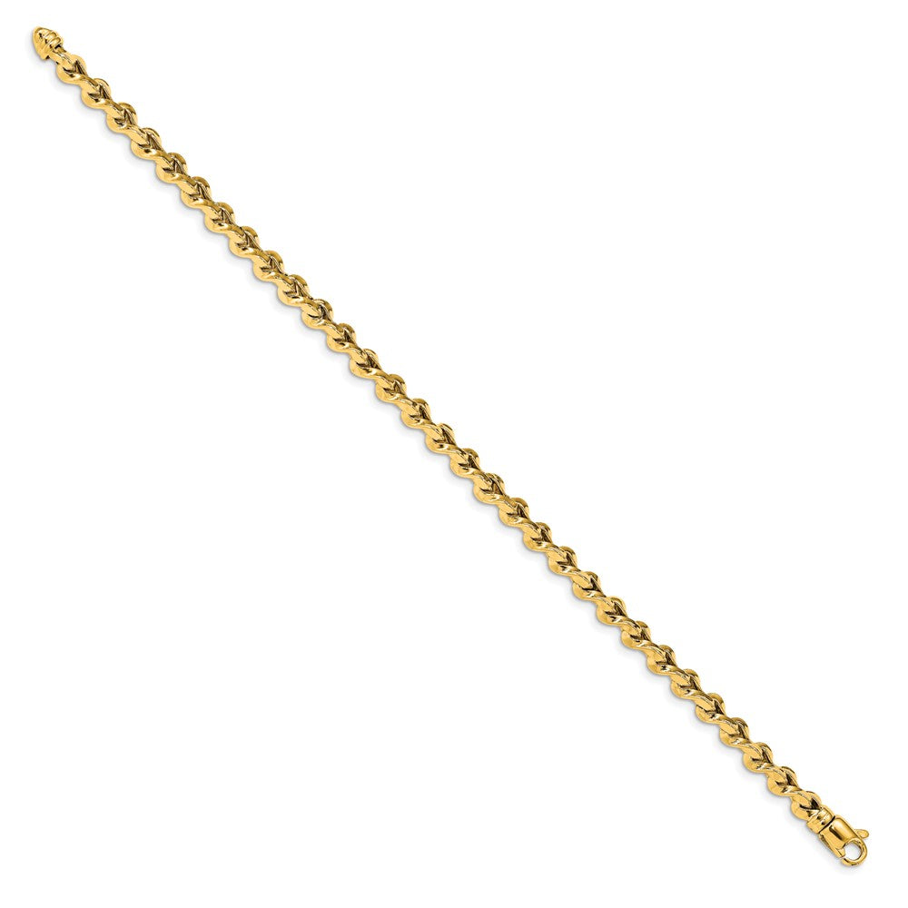 Leslie's 14k Polished Twisted BraceletLF1384-7.5