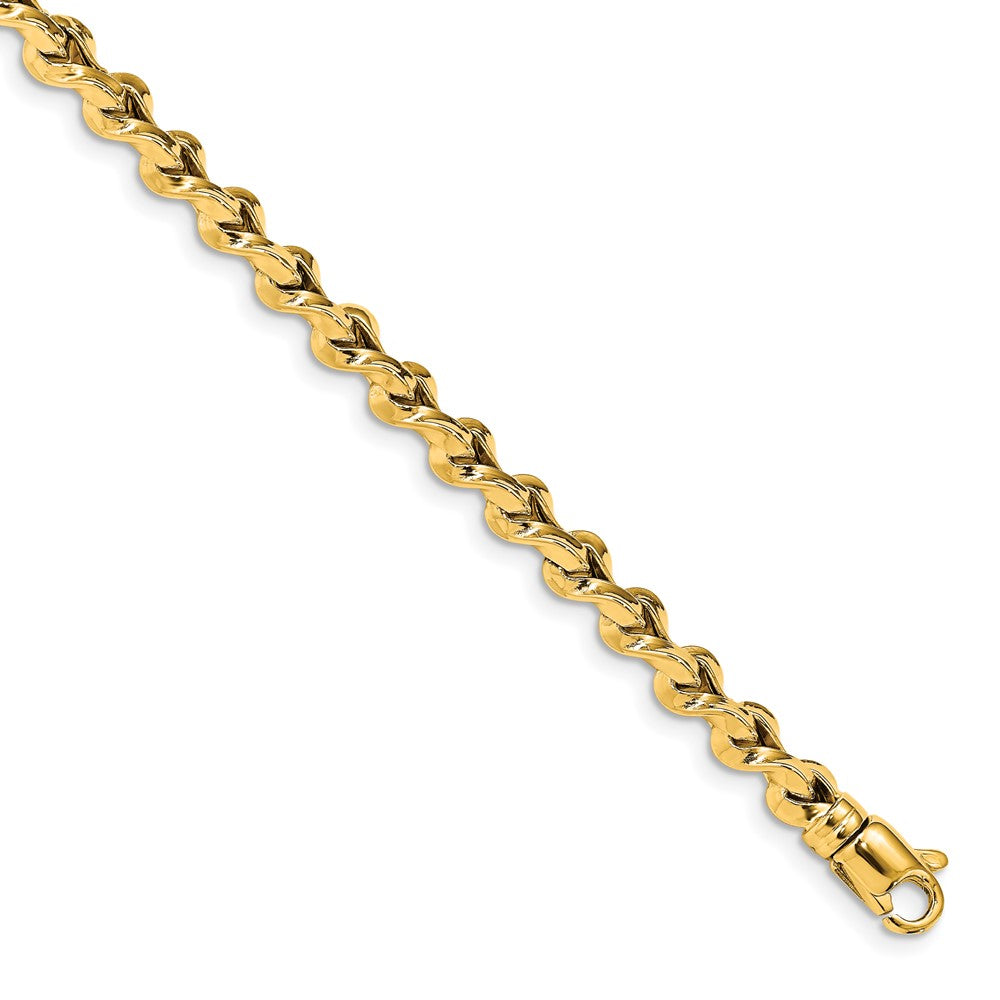 Leslie's 14k Polished Twisted BraceletLF1384-7.5