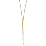 Load image into Gallery viewer, Leslie&#39;s 14k Polished Adjustable NecklaceLF1385-20
