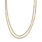 Load image into Gallery viewer, Leslie&#39;s 14k Polished Multi-strand NecklaceLF1386-18
