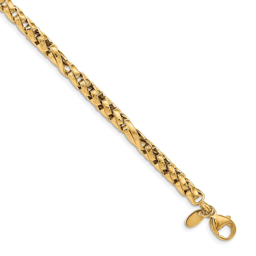 Leslie's 14k Polished Men's Fancy Link BraceletLF1394-8.5