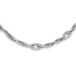 Load image into Gallery viewer, Leslie&#39;s 14k White Gold Polished Link NecklaceLF1396-17.75
