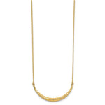 Load image into Gallery viewer, Leslie&#39;s 14K Polished D/C Bar Adjustable NecklaceLF1403-18
